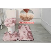3pcs Set of Anti Slip Toilet Foot Mat