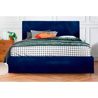 Ottoman Bed with Upholstered Headboard