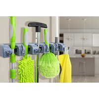 Broom & Garden Tool Organiser Wall Rack