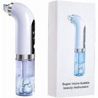 Hydra Cleansing Microdermabrasion Device - Portable, Multi-Function, Adjustable Suction for All Skin Types | Wowcher