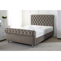 Chesterfield Sleigh Bed Frame - 4 Sizes