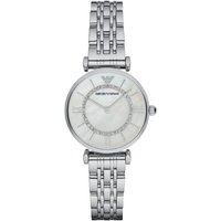 Emporio Armani AR1908 Ladies Quartz Stainless Steel Watch - 32mm, Water-Resistant, Luxury Dress Style | Wowcher