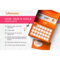 1 Month Supply of Hair, Skin, and Nails Vitamins | Wowcher