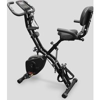 Phoenix Foldable 4-in-1 Exercise Bike - Heavy-Duty Steel, Adjustable Resistance, Space-Saving Design, 150kg Capacity | Wowcher