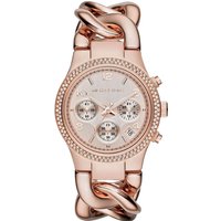Michael Kors MK3247 Rose Gold Chronograph Ladies' Watch | Wowcher
