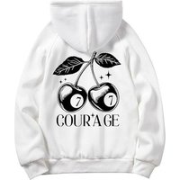 Black Women's Cotton Fleece Hoodie - Long Sleeve, Relaxed Fit, Sizes XS-5XL, Classic Colours | Wowcher