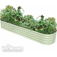 Original Veggie Bed Sage Green Raised Planter - Durable Steel, 1 or 2 Pack | Wowcher