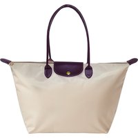 Black Longchamp Large Capacity Foldable Tote Bag for Women - Multiple Sizes & Colors | Wowcher