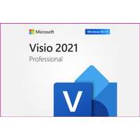 Microsoft Visio 2021 Professional Lifetime Licence - Powerful & Advanced Diagramming | Wowcher