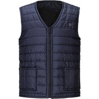 Unisex Black V-neck Heated USB Gilet with Adjustable Zones and Temperatures | Wowcher