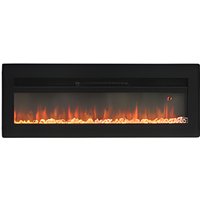 3-in-1 Electric Fireplace with Remote & Display - 3 Sizes | Wowcher