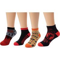 Women's Black Stranger Things Low Cut Socks - 2-Pairs | Wowcher