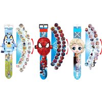 Kids Cartoon Projection Watch Toy-24 Images and Fun Characters | Wowcher