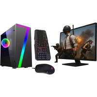 Savitar SEVEN Gaming Desktop Bundle with Monitor, SSD & GT 730 GPU | Wowcher