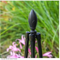 Garden Gear Metal Tower Plant Trellis - Sturdy Vertical Support for Climbing Plants (3 Sizes) | Wowcher