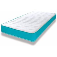 Children's Aqua Blue Memory Foam Mattress - Fun, Safe & Supportive | Wowcher