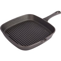 Cast Iron Non-Stick Griddle Pan - Classic Pre-Seasoned, Induction Compatible | Wowcher