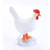 Resin Goose or Chicken Table Lamp - Whimsical USB-Powered Night Light, Realistic Resin Finish | Wowcher