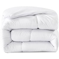 Luxury All Seasons Coverless Duvet - Ultra-Soft Microfibre, Box Stitched, Machine Washable, Hypoallergenic - Single to Super King | Wowcher