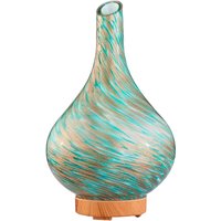 Handcrafted Aroma Diffuser with LED Mood Lighting - Blue - Large | Wowcher