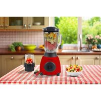 Bistro Chef 2-in-1 1.5 Litre Ice Crusher & Smoothie Blender with Premium Glass Jar - 6 Colours | Wowcher