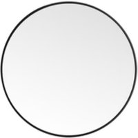 Nordic Round Bathroom Mirror with Sturdy Frame and Defogging Feature | Wowcher