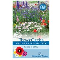 Annual & Perennial Flower Scatter Pack - Mixed Garden Blooms 30-100cm | Wowcher