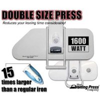 Large Steam Press Iron with Stand - High-Power, Extra-Large Surface, Versatile Kitchen Appliance | Wowcher