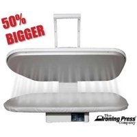 Steam Iron Press with Stand - Powerful 1400W, Large 64cm Surface, Heavy-Duty Kitchen Appliance | Wowcher