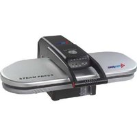 Speedy Steam Iron Press with Stand - Extra-Large Plate, Powerful 1400W, Multi-Function Kitchen Appliance | Wowcher