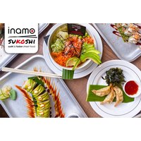 Inamo Sukoshi Pan-Asian Main & Drink: 6 London Locations - Boxhall Liverpool St, Boxpark Wembley, Leicester Square, Tower Bridge, Hackney & Vauxhall | Things To Do