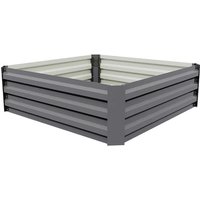 Galvanised Steel Raised Garden Bed | Wowcher