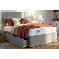 Rome Divan Bed with Mattress - 6 Sizes, 7 Colours & Storage Options | Wowcher