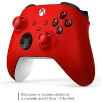 Red Xbox Wireless Gamepad with Share Button - Ergonomic Gaming Controller for Xbox & PC | Wowcher