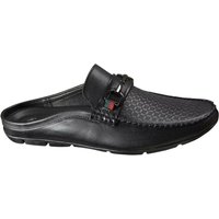 Men's Summer Casual Leather Half Slippers | Wowcher