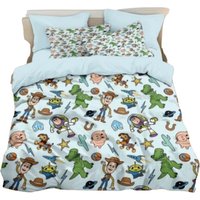 3-Piece Toy Story Bedding Set - 4 Sizes, 5 Designs | Wowcher