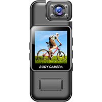 Portable HD Action Cam - Body Clip, Wi-Fi, Night Vision, 7hr Battery, 32GB Option | Wowcher