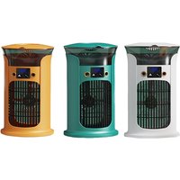 880ml Portable USB Air Cooler, Humidifier, & Fan with 7-Colour Night Lamp - 3 Colours | Wowcher