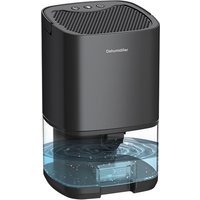 Kitchen Dehumidifier - Energy Efficient, Ultra-Quiet, 1L Compact Air Dryer with 7-Colour Night Light (White or Black) | Wowcher