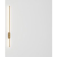 100cm Gold Aluminium Linear LED Wall Light | Wowcher