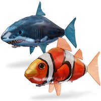 Kids Remote Control Flying Shark Fish Toy Balloon in 2 Colours | Things To Do
