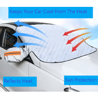 Magnetic Windscreen Car Cover Christmas Gift Set - All-Season Protection for Him, Her & Drivers | Wowcher