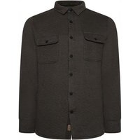 Unisex Virgil Quilted Overshirt, XL, Brown | Wowcher