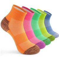 Women's Black Men's Breathable Sports Socks - 10 or 20 Pack, Moisture-Wicking, Anti-Slip Crew | Wowcher