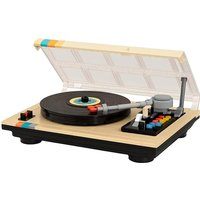 Vintage Record Player Block Set - Rotating Turntable & Realistic Details | Things To Do