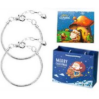 Kids Jewellery Advent Calendar - 24-Day Christmas Bracelet Craft Kit for Children | Wowcher