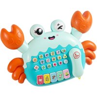 Children's Interactive Crab Telephone Toy - Early Learning, Educational, Battery-Operated (Ages 1+) | Wowcher