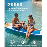 EcoFurnix Inflatable Stand Up Paddle Board - Adult Watersports Adventure | Wowcher