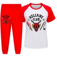 Unisex Blue Stranger Things Pyjama Set - 7 Colours | Wowcher