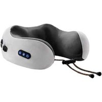 Portable Ergonomic U-Shape Neck Massager Pillow - 3D Kneading, Orthopaedic Support, Memory Foam Comfort for Travel & Office | Wowcher